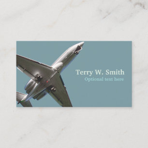 Aeroplane Business Card