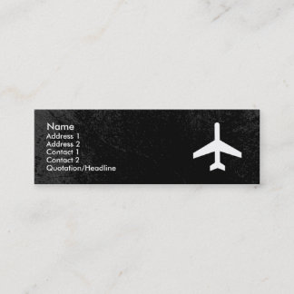 Aeroplane Business Card template