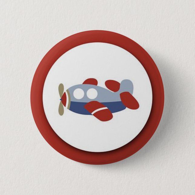 Aeroplane Button (Front)