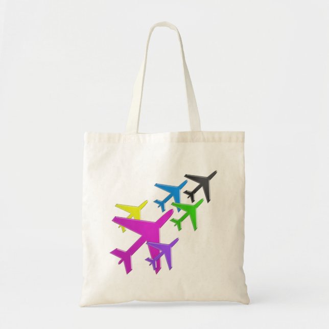 AEROPLANE cadeaux pour les enfants flotte d'avion Tote Bag (Front)