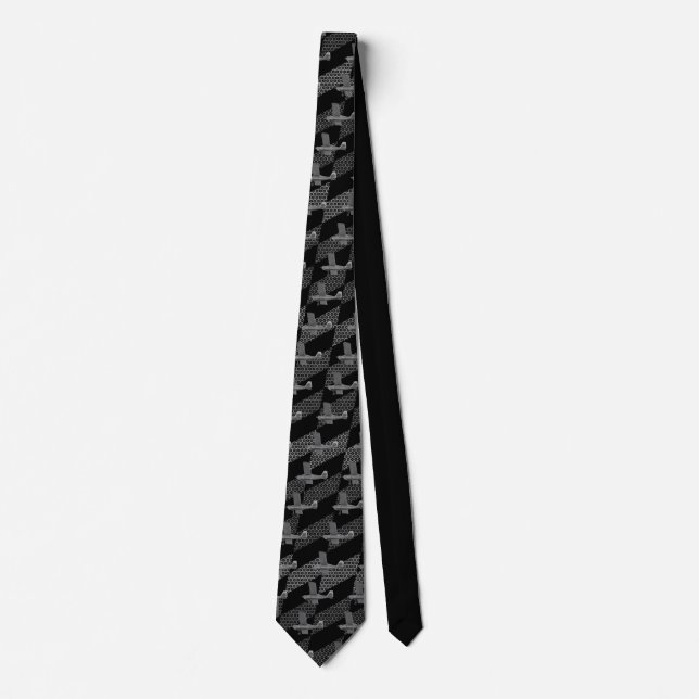 Aeroplane Chequered Tie (Front)
