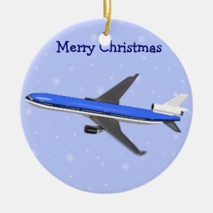 Aeroplane Christmas Ornaments