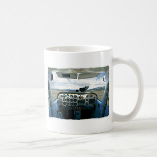 Aeroplane Cockpit Coffee Mug
