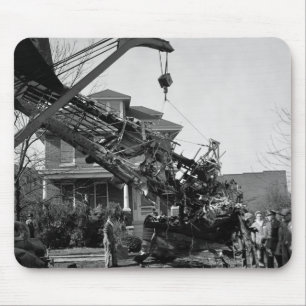 Aeroplane Crash: 1938 Mouse Mat