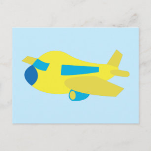 Aeroplane Design Postcard