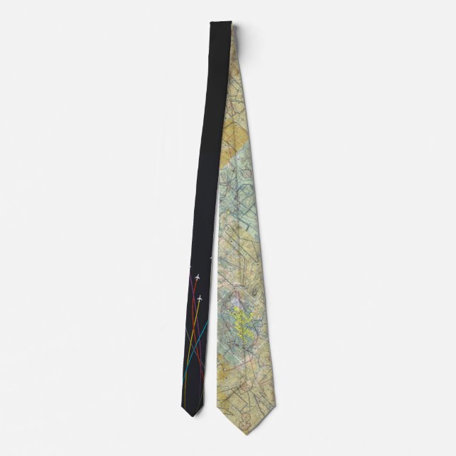 aeroplane design tie (Back)