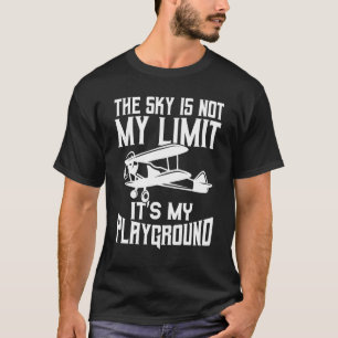 Aeroplane Designs For Kids Men Women Air Plane Pil T-Shirt