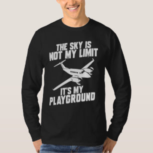 Aeroplane Designs For Kids Men Women Air Plane Pil T-Shirt