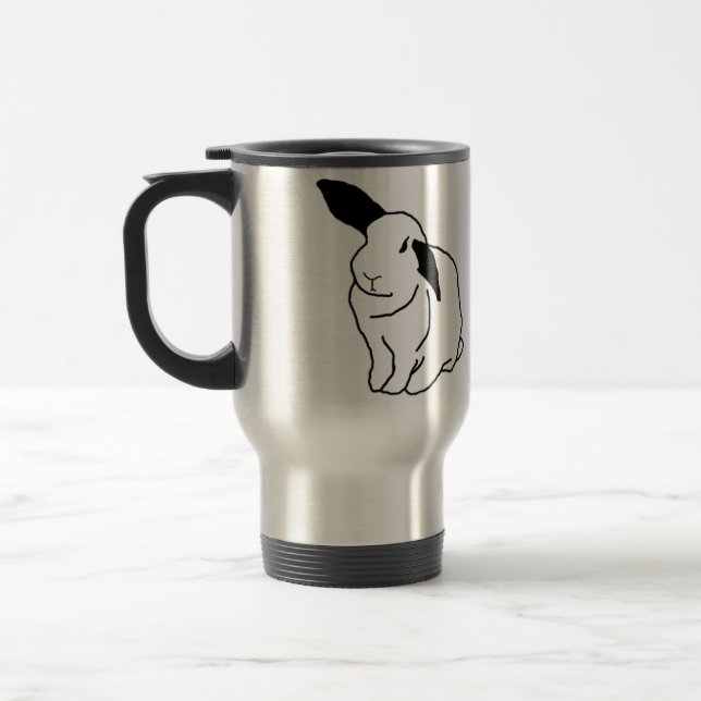 Aeroplane Ears Travel Mug (Left)