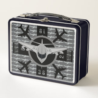 Aeroplane Edition Metal Lunch Box
