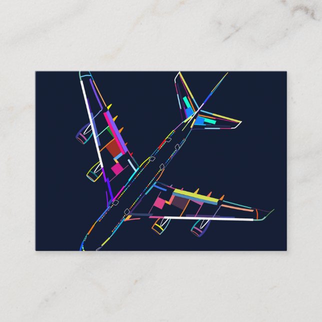 Aeroplane Enclosure Card (Front)