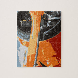 Aeroplane engine jigsaw puzzle