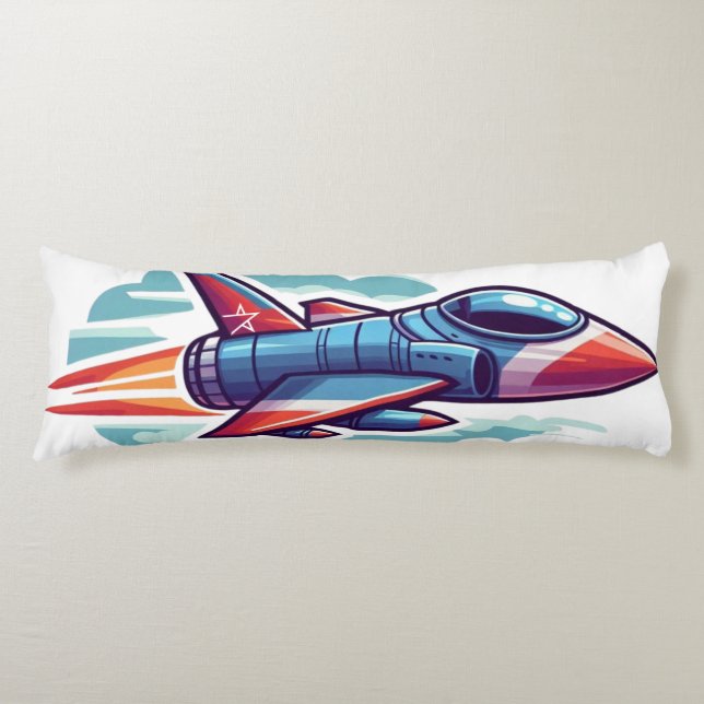 aeroplane/fighter jet body cushion (Front)