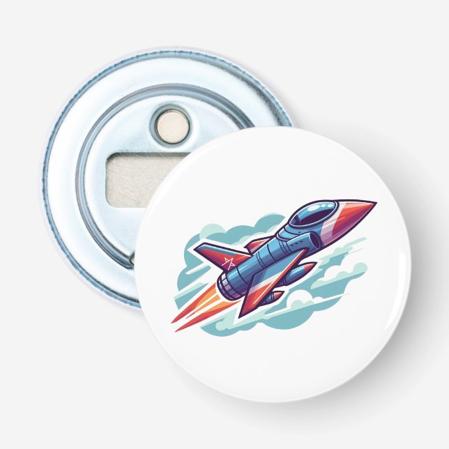 aeroplane/fighter jet bottle opener (Front)