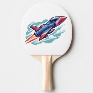 aeroplane/fighter jet ping pong paddle