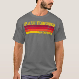 Aeroplane Flight Attendant Supervisor T-Shirt