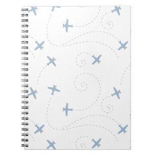 aeroplane flying illustration notebook