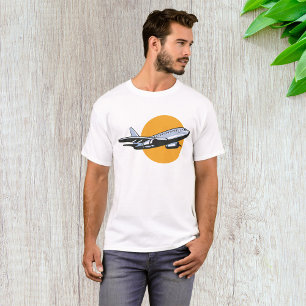 Aeroplane Flying Mens T-Shirt