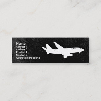 Aeroplane Industry Business Card