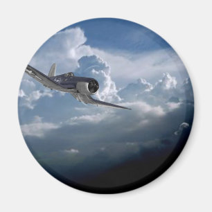 Aeroplane items magnet