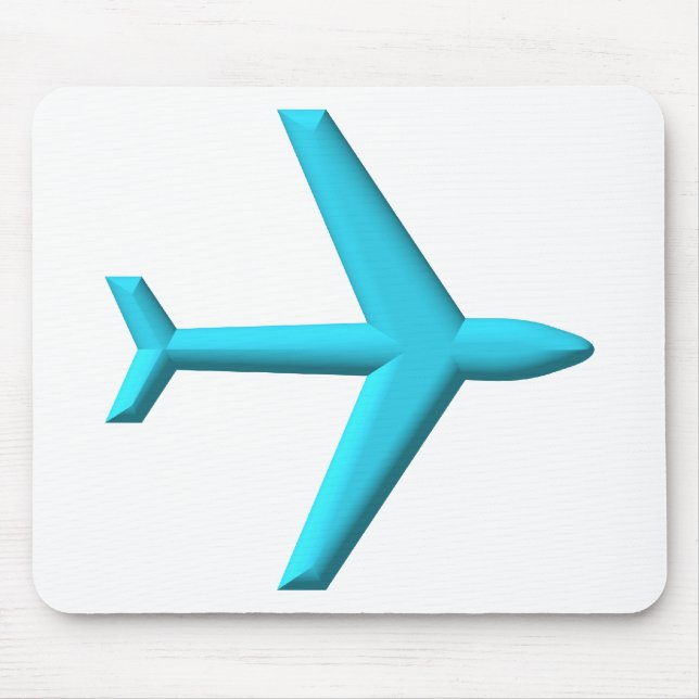 Aeroplane/Jet Mouse Mat (Front)