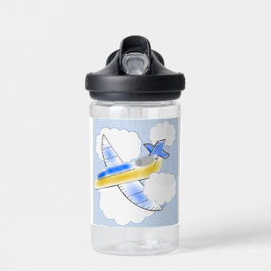 Aeroplane Jet Plane Flying Vehicles Water Bottle