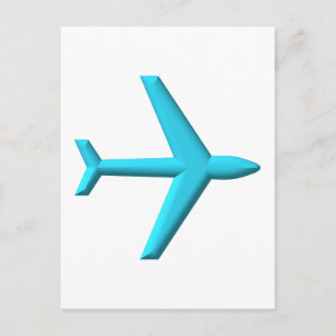 Aeroplane/Jet Postcard