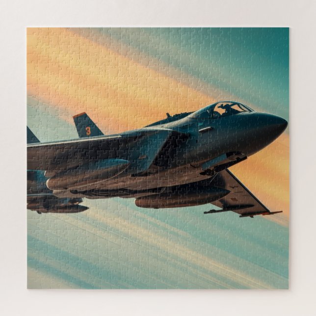 Aeroplane  jigsaw puzzle (Vertical)