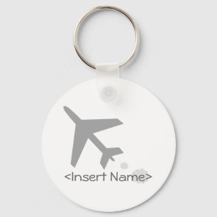 Aeroplane Key Ring