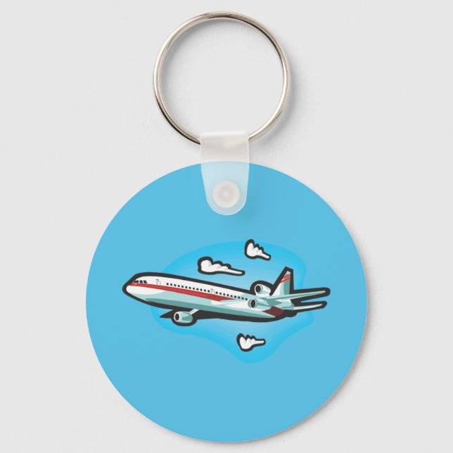 Aeroplane  Keychain (Front)