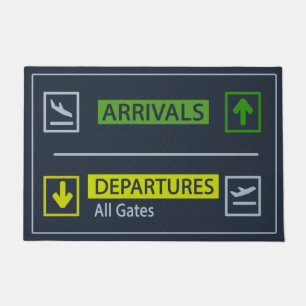 Aeroplane Lover Doormat, Gift For Pilot Lover Doormat