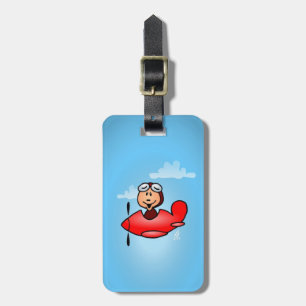 Aeroplane Luggage Tag