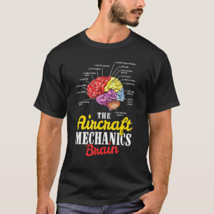 Aeroplane Mechanic Aeroplane Aviation T-Shirt