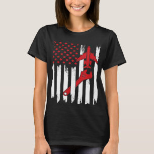 Aeroplane Mechanic Aviation Technicians American F T-Shirt