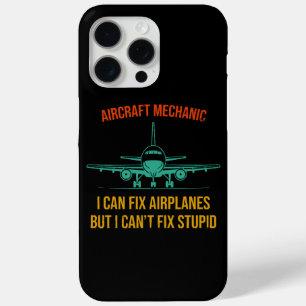 Aeroplane mechanic i can fix aeroplanes but i can' iPhone 15 pro max case
