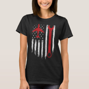 Aeroplane Mechanic Tools - Aviation Technician Pla T-Shirt