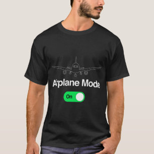 Aeroplane Mode Commercial Plane Gift for Pilot RC T-Shirt