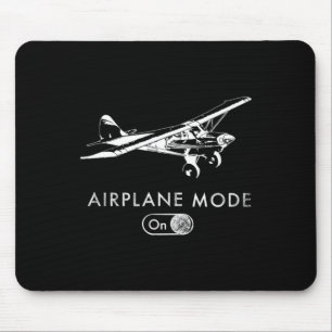 Aeroplane Mode On Pilot Super Bush Cub Mouse Mat