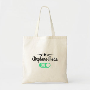Aeroplane mode On T-Shirt Tote Bag