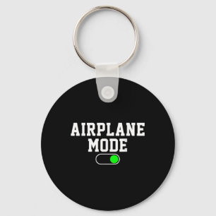 Aeroplane Mode On Vacation Summer Key Ring