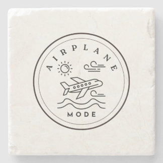Aeroplane Mode Travel Decor Aviation Stone Coaster