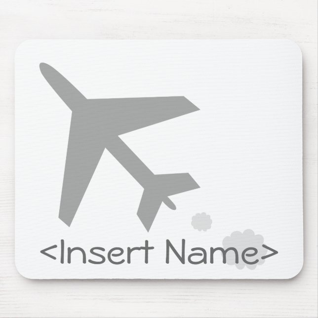 Aeroplane Mouse Mat (Front)