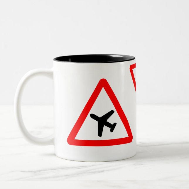 Aeroplane Mug (Left)