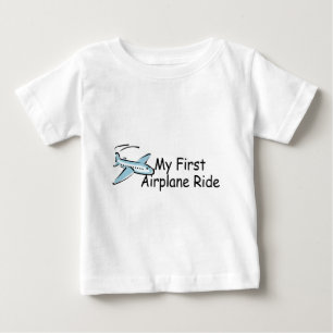 Aeroplane My First Aeroplane Ride Baby T-Shirt