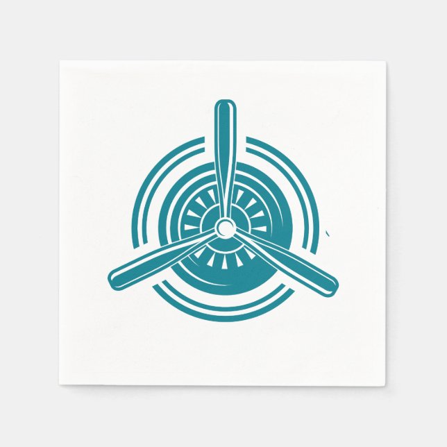 Aeroplane Napkin (Front)