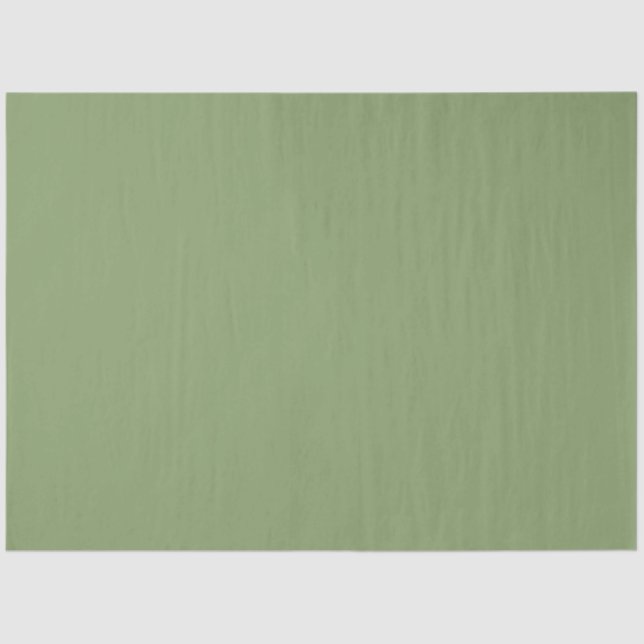 Aeroplane on Grey Green, Green Solid Colour  Tissue Paper (Front)