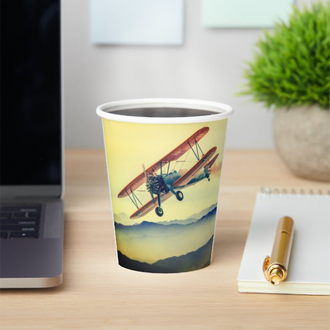 Aeroplane Paper Cups (Insitu)