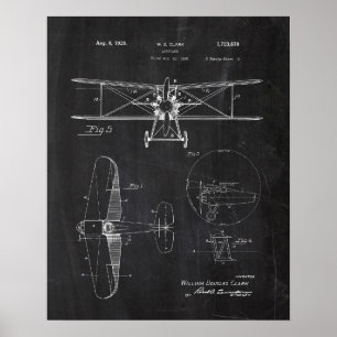 Aeroplane Patent Poster