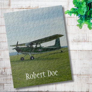 Aeroplane Photo, Aviation,Game Night,Personalised Jigsaw Puzzle