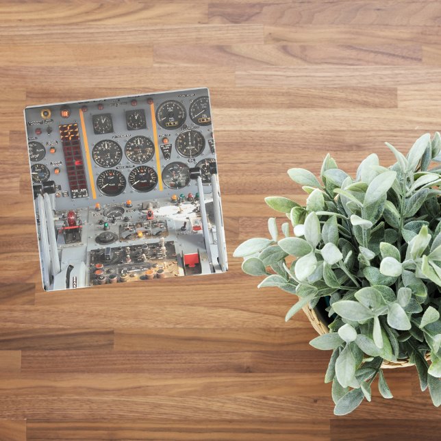 Aeroplane photo, Cool Fun Aviation Glass Coaster (Creator Uploaded)